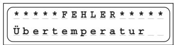 GRAUPNER ULTRAMAT 16 S - Fehler- und Warnmeldungen - 10