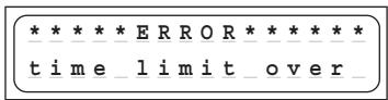 GRAUPNER ULTRAMAT 16 S - Error messages and warnings - 4