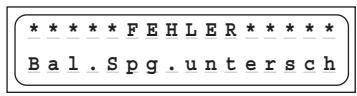 GRAUPNER ULTRAMAT 16 S - Fehler- und Warnmeldungen - 8