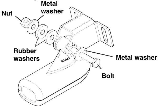 EAGLE CUDA 168 - TRANSOM TRANSDUCER ASSEMBLY AND MOUNTING - 3