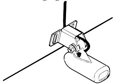 EAGLE CUDA 168EX - TRANSOM TRANSDUCER ASSEMBLY AND MOUNTING - 6