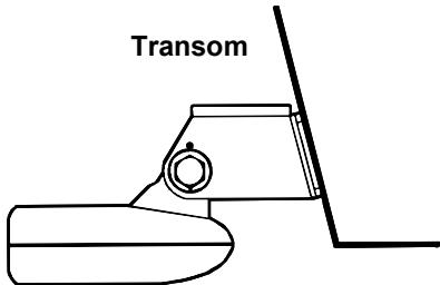 EAGLE CUDA 242 - Transom Transducer Assembly and Mounting - 5
