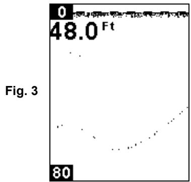 EAGLE CUDA 242 - To adjust sensitivity in Manual Mode: - 3