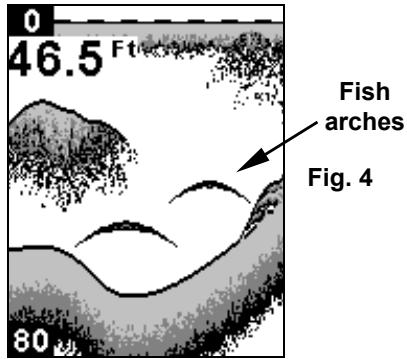 EAGLE CUDA 242 - To adjust sensitivity in Manual Mode: - 4