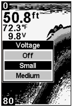 EAGLE CUDA 242 - To display Temperature: - 2
