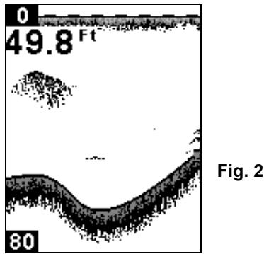 EAGLE CUDA 242 - To adjust sensitivity in Manual Mode: - 2
