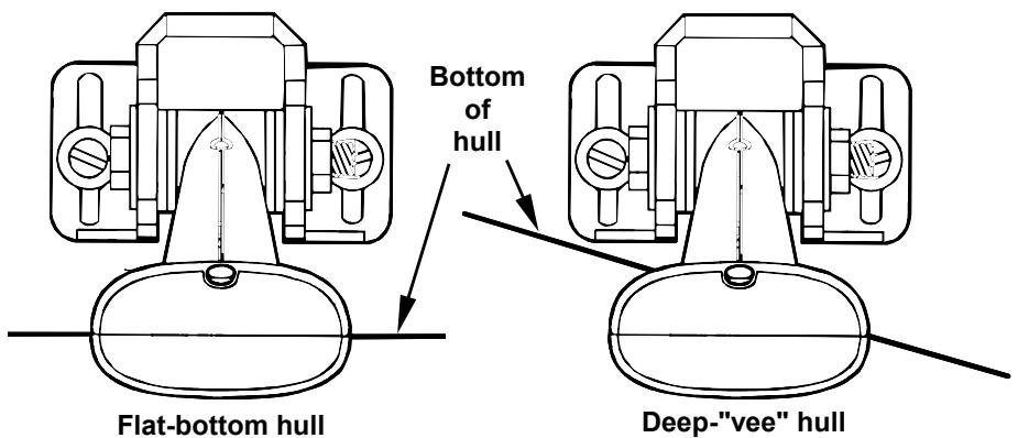 EAGLE CUDA 242 - Transom Transducer Assembly and Mounting - 9