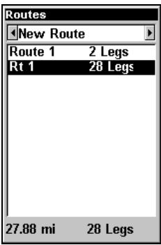 EAGLE CUDA240S GPS - Naviguer le long d'un itinéraire - 2