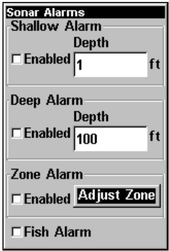 EAGLE CUDA240S GPS - Pour régler et activer l'alarme de zone: - 1