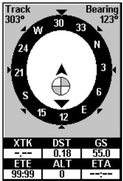 EAGLE CUDA240S GPS - Retourner au point de repère MOB - 2