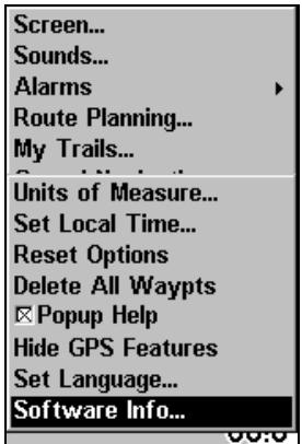 EAGLE CUDA240S GPS - Informations système - 1