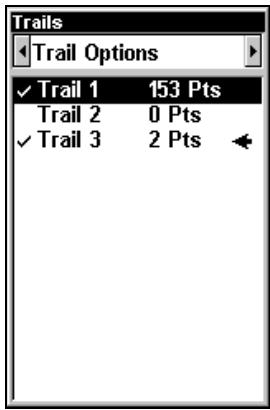 EAGLE CUDA240S GPS - Pour sauvegarder un trace - 4