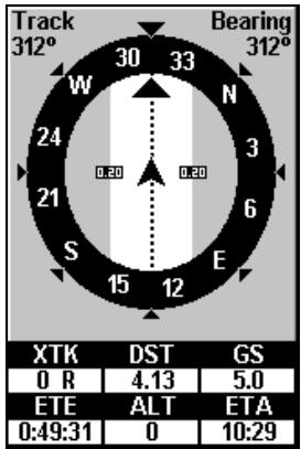 EAGLE CUDA240S GPS - Se rendre à la position du curseur sur le traceur - 4
