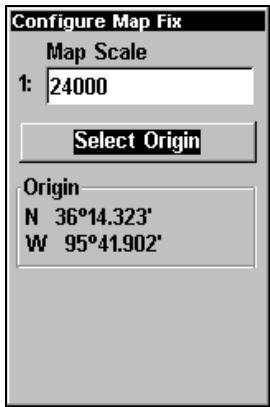 EAGLE CUDA240S GPS - Pour configurer map fix: - 1