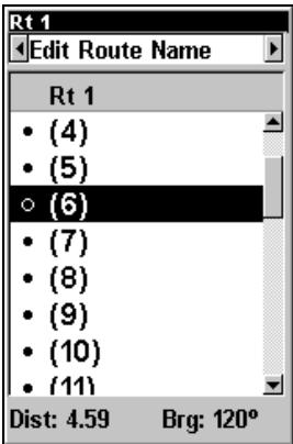 EAGLE CUDA240S GPS - Créer et sauvegarder un itinéraire - 2