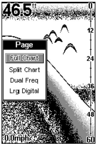 EAGLE FISHEASY 2 - SCREEN DISPLAY MODES or PAGES - 2