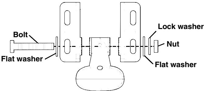 EAGLE FISHEASY 2 - Aligning the transducer on the transom. - 2