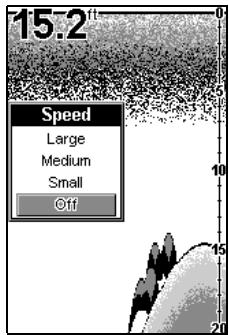 EAGLE FISHEASY 2 - DIGITAL DATA SIZE FOR DEPTH, TEMPERATURE, SPEED, and DISTANCE LOG - 3