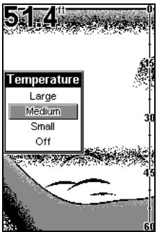EAGLE FISHEASY 2 - DIGITAL DATA SIZE FOR DEPTH, TEMPERATURE, SPEED, and DISTANCE LOG - 2