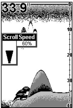 EAGLE FISHEASY 240 - Chart Scroll Speed and HyperScroll™ - 1