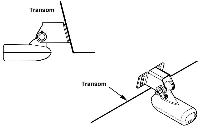 EAGLE FISHEASY 240 - Transom Transducer Assembly and Mounting - 5