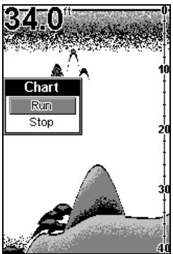 EAGLE FISHEASY 240 - Chart Scroll (stopping and starting) - 1