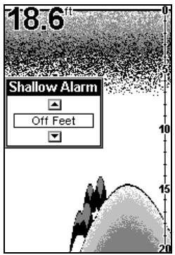 EAGLE FISHEASY 240 PORTABLE - Shallow Alarm - 1