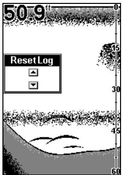 EAGLE FISHEASY 240 PORTABLE - Reset Distance Log - 1