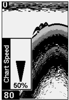EAGLE FISHEASY 245DS PORTABLE - Chart Speed - 1