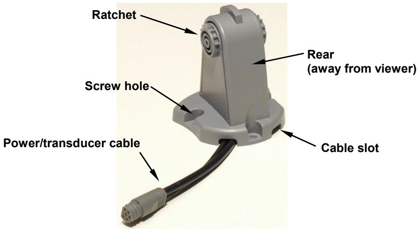 EAGLE FISHEASY 245DS PORTABLE - Using the Quick Release Mounting Bracket - 1