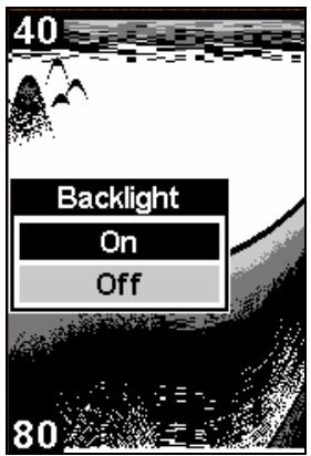 EAGLE FISHEASY 245DS PORTABLE - Menu - 1