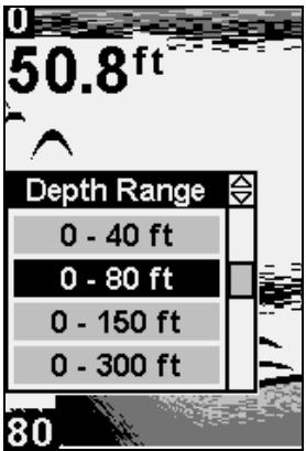 EAGLE FISHEASY 245DS PORTABLE - Depth Range - 3