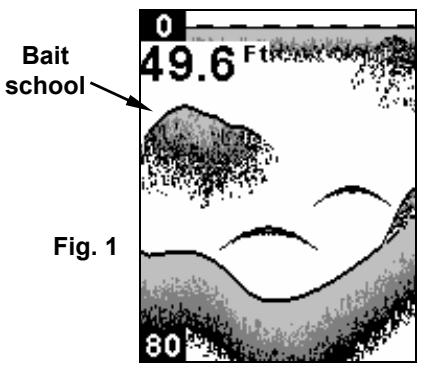 EAGLE FISHEASY 245DS PORTABLE - To adjust sensitivity in Manual Mode: - 1