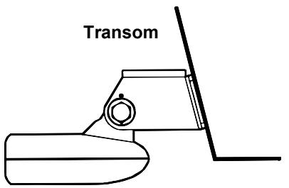 EAGLE FISHEASY 245DS PORTABLE - Transom Transducer Assembly and Mounting - 4