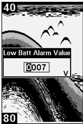 EAGLE FISHEASY 245DS PORTABLE - Battery Alarm - 2