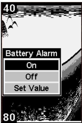 EAGLE FISHEASY 245DS PORTABLE - Battery Alarm - 1