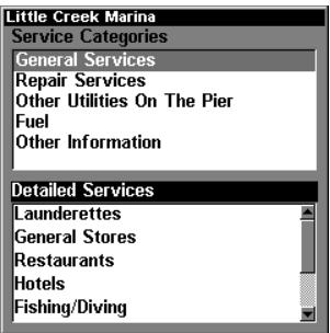 EAGLE FISHELITE 480 - To view Port Services information: - 3