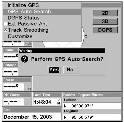 EAGLE FISHELITE 480 - Auto Satellite Search - 2