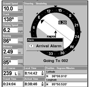 EAGLE FISHELITE 480 - Navigate a Route in Reverse - 2