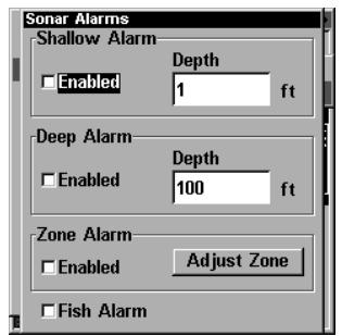 EAGLE FISHELITE 480 - Depth Alarms - 2