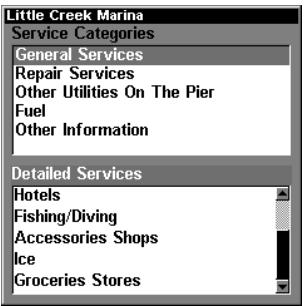 EAGLE FISHELITE 480 - To view Port Services information: - 4