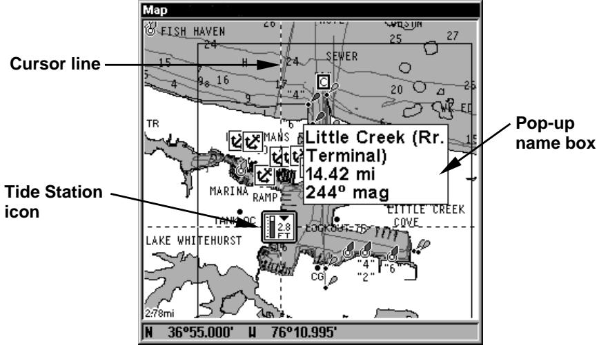EAGLE FISHELITE 480 - To view tide information: - 1