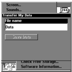 EAGLE FISHELITE 480 - GPS Data files: - 2