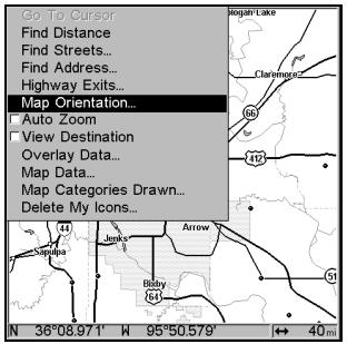 EAGLE FISHELITE 480 - Map Orientation - 3