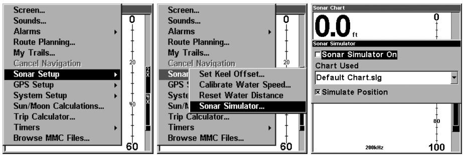 EAGLE FISHELITE 480 - Sonar Simulator - 1