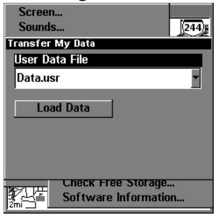 EAGLE FISHELITE 480 - GPS Data files: - 5