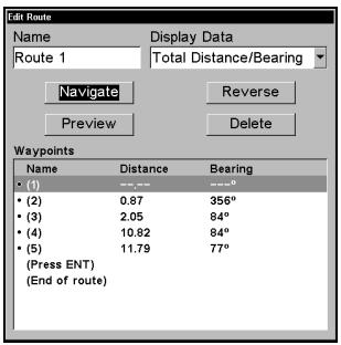 EAGLE FISHELITE 480 - Navigate a Route - 3