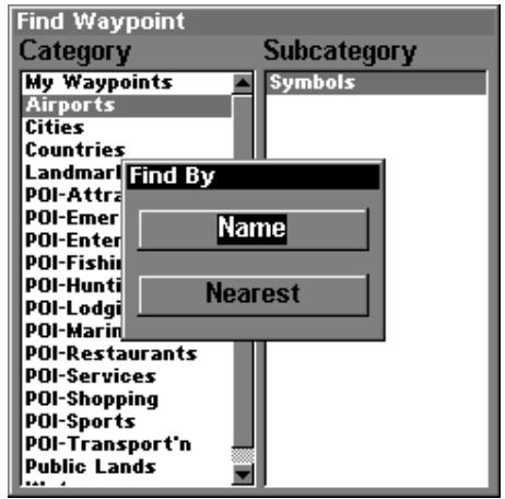 EAGLE FISHELITE 480 - Find Map Places or Points of Interest (POI) - 6