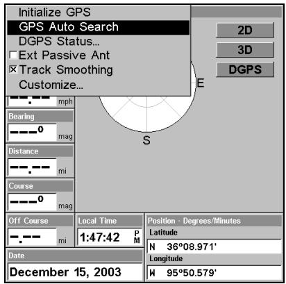 EAGLE FISHELITE 480 - Auto Satellite Search - 1