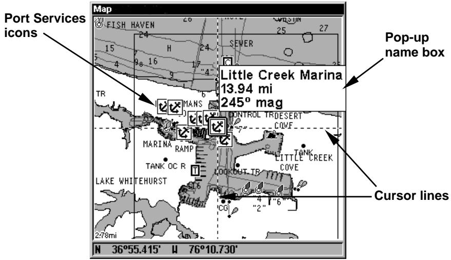 EAGLE FISHELITE 480 - To view Port Services information: - 1